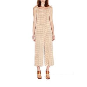 M.i.h, Stevie All-In-One Check Jumpsuit, size Small